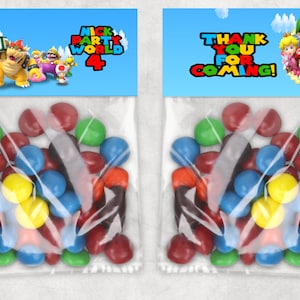 Candy Bag Topper/Party Favor