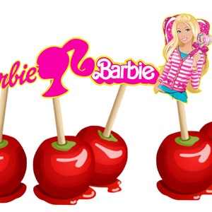 Decorazione di mele candite