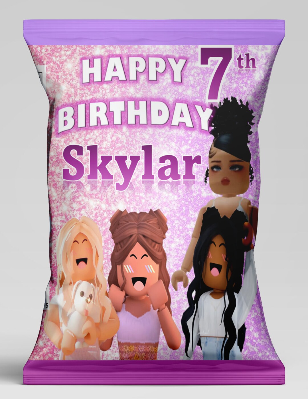 Custom Chip Bag Labels - Etsy