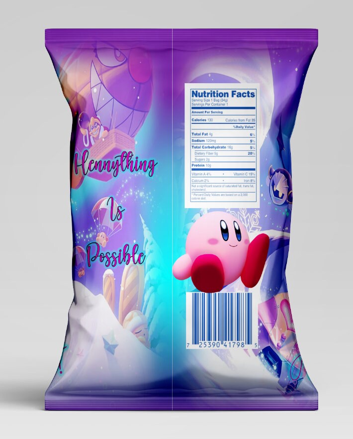 Custom Chip Bag Labels - Etsy