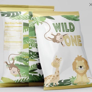 Benutzerdefinierte Chips Beutelaufkleber / Gastgeschenke