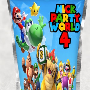 Custom/Personalized Juice Pouch Labels