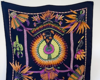 FOULARD HERMÈS BRÉSIL 1988 bouthournieux laurence