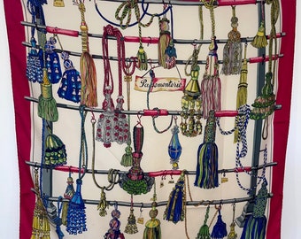HERMÈS PASSEMENTERIE 1960 Héron Marie Françoise