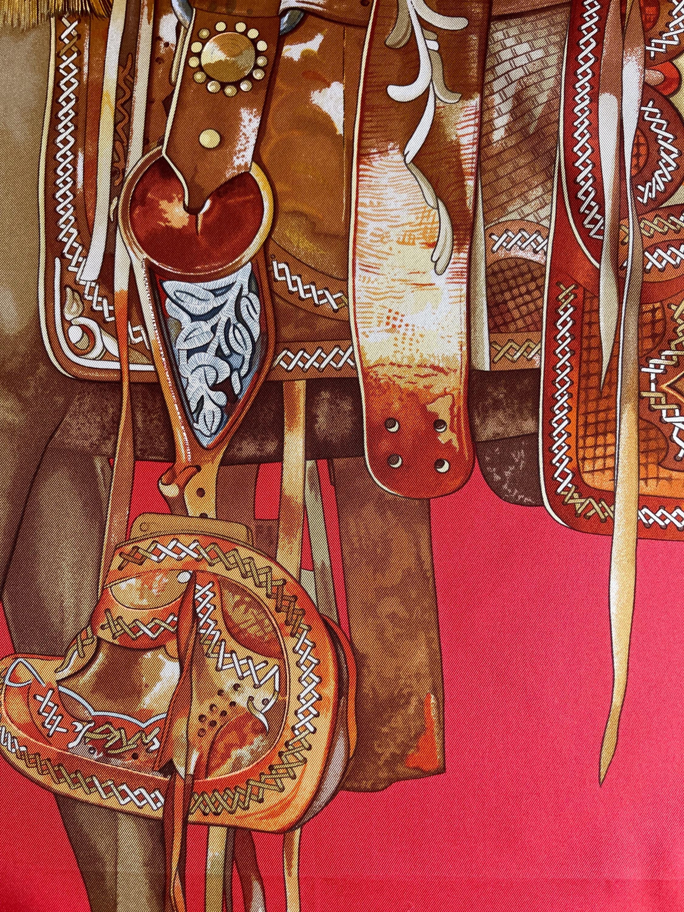 HERMÈS Scarf « mon Petit CHEVAL MEXICAIN » 2009 - Etsy