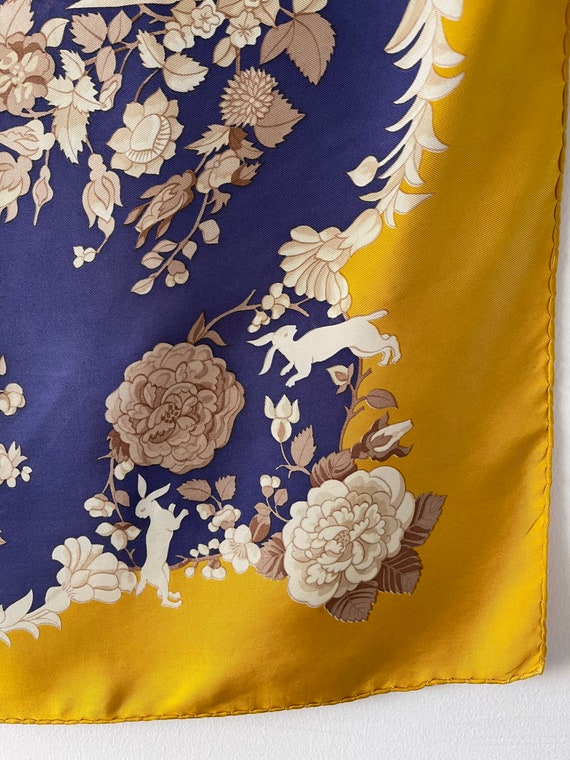 HERMÈS ALADIN carré foulard en soie Héron Marie-F… - image 7