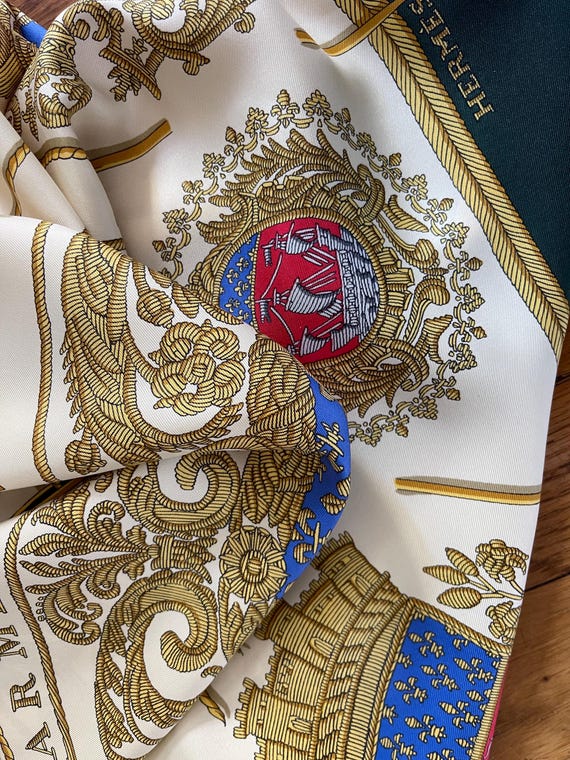 HERMÈS Silk Scarf “les ARMES De PARIS” 1954 - Etsy Canada