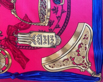 HERMÈS Silk Scarf « ÉTRIERS » 1964 - Etsy