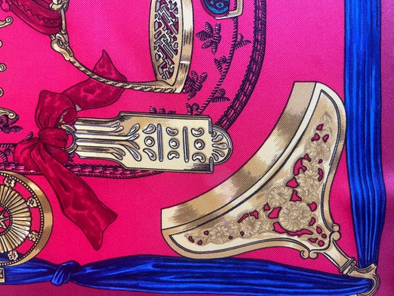 HERMÈS Silk Scarf « ÉTRIERS » 1964 - Etsy