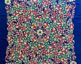 Foulard en soie Gripoix CHANEL vintage 1980