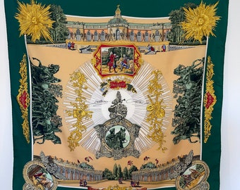 HERMÈS VOLTAIRE 1994 Foulard en soie