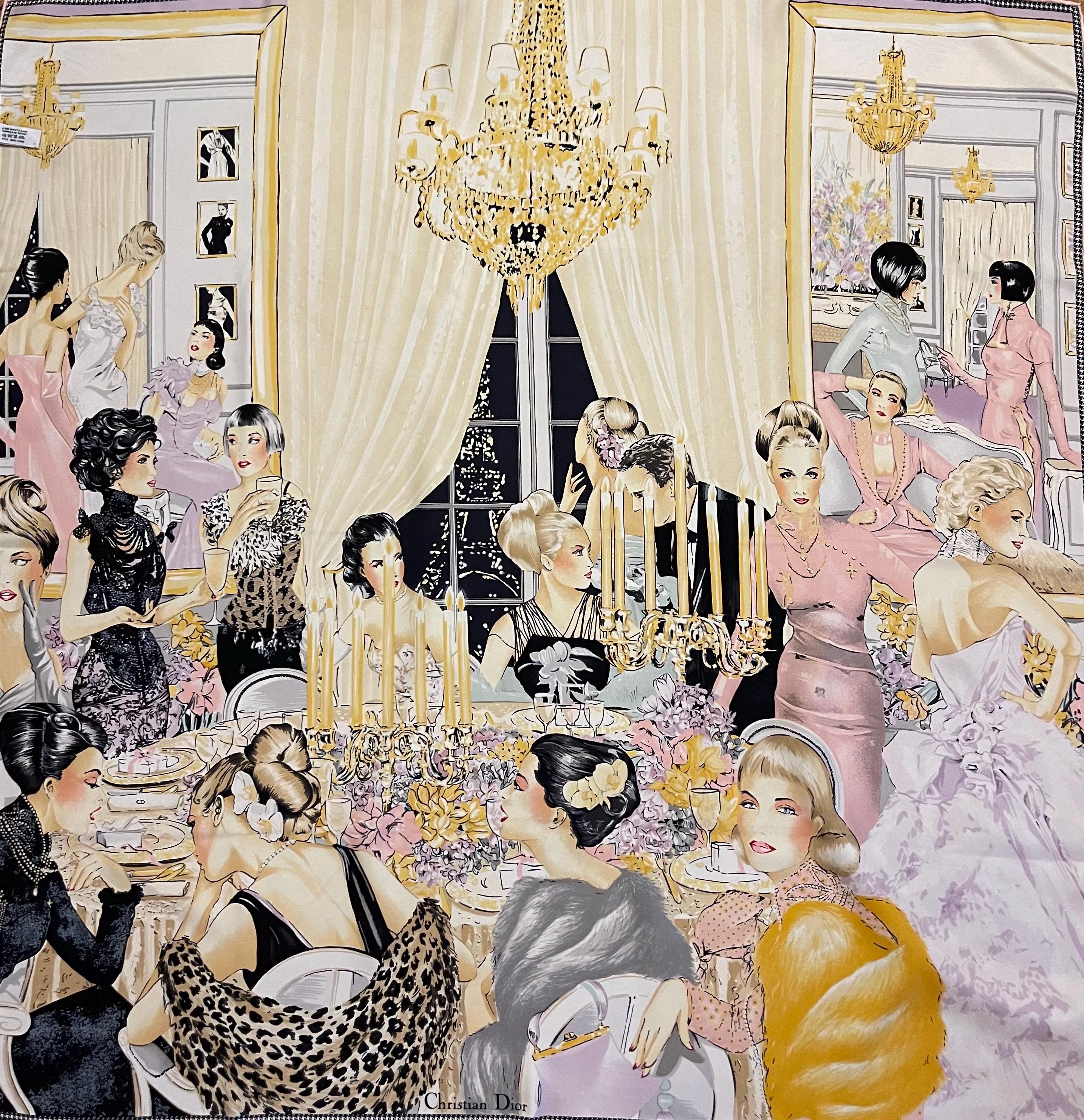 Scarf Dior 1980 - Etsy
