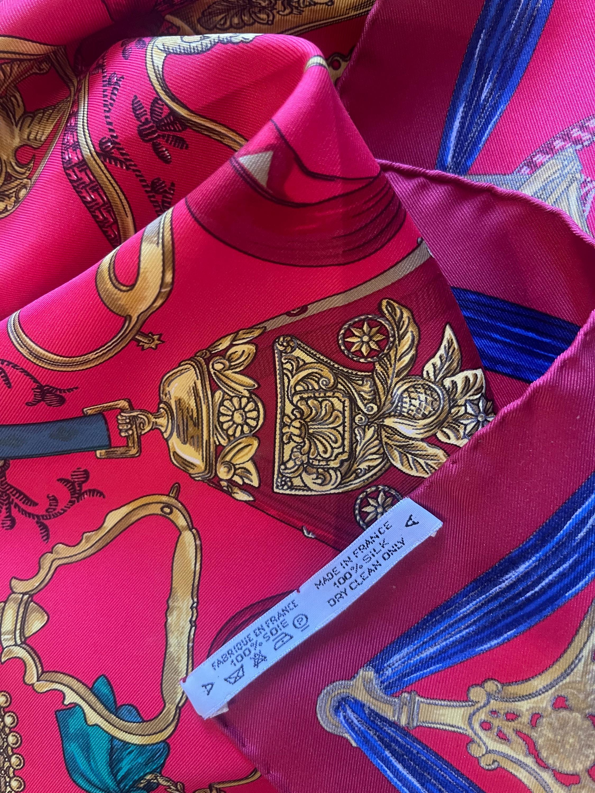 HERMÈS Silk Scarf « ÉTRIERS » 1964 - Etsy