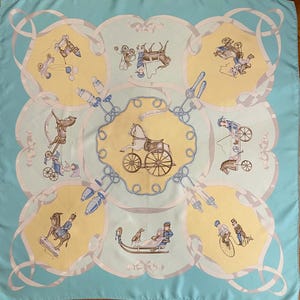 Hermes Scarf 1984 - Etsy