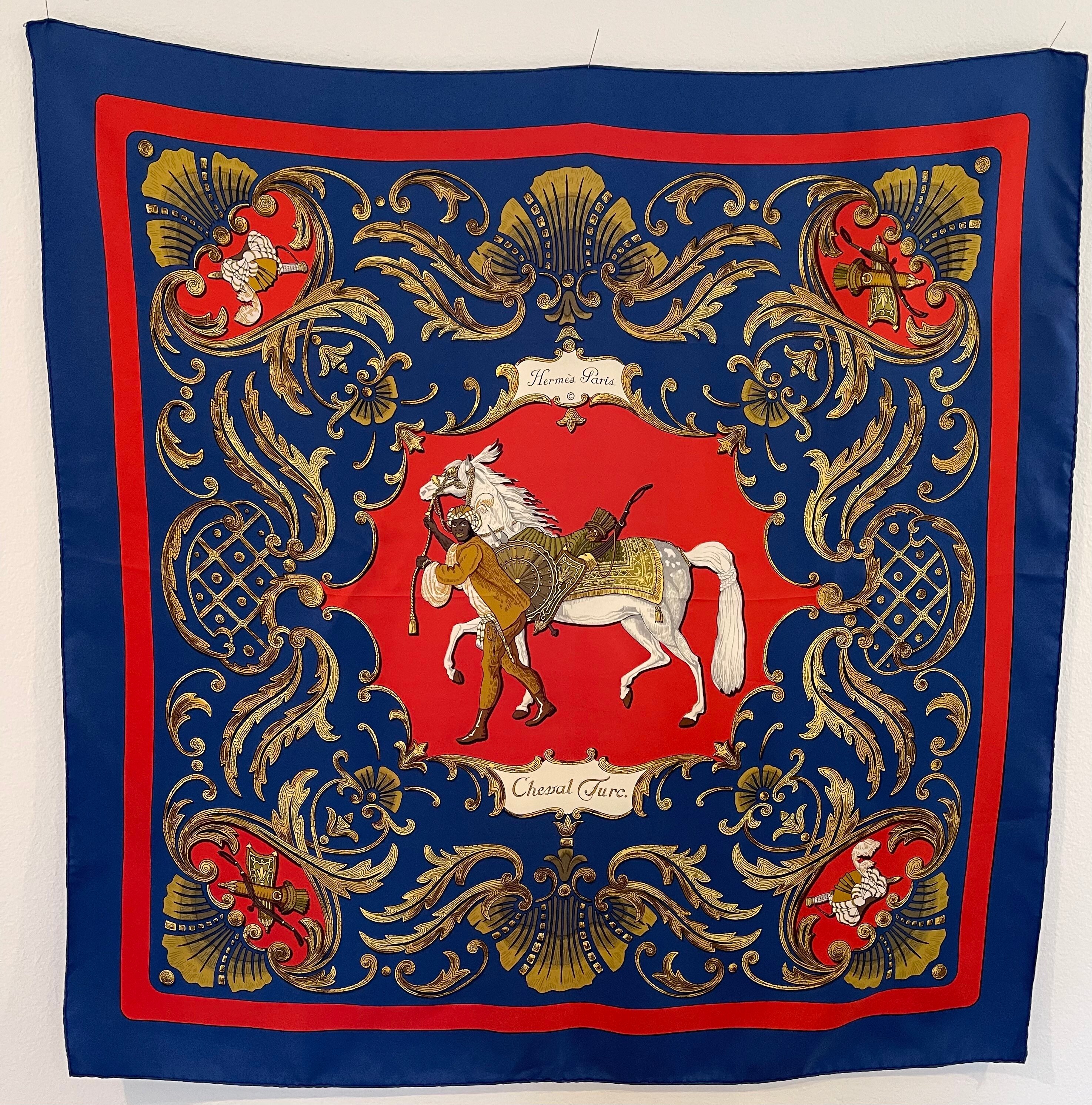 エルメス HERMES スカーフ プチカレ　Cheval Turc il_fullxfull.3578263038_krz9.jpg