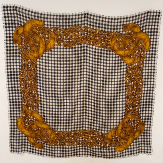 CHANEL classique foulard en cachemire soie - image 2