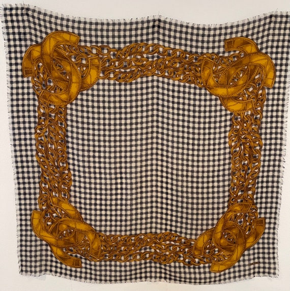 CHANEL classique foulard en cachemire soie - image 1