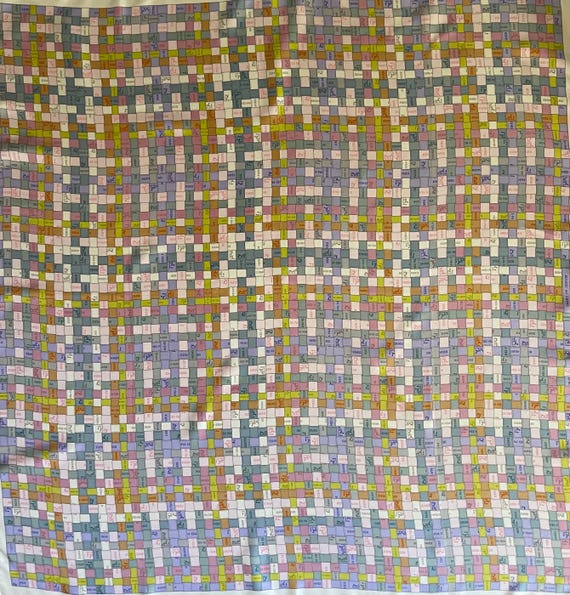 HERMÈS Silk Scarf “BOLDUC Au CARRÉ” 2007