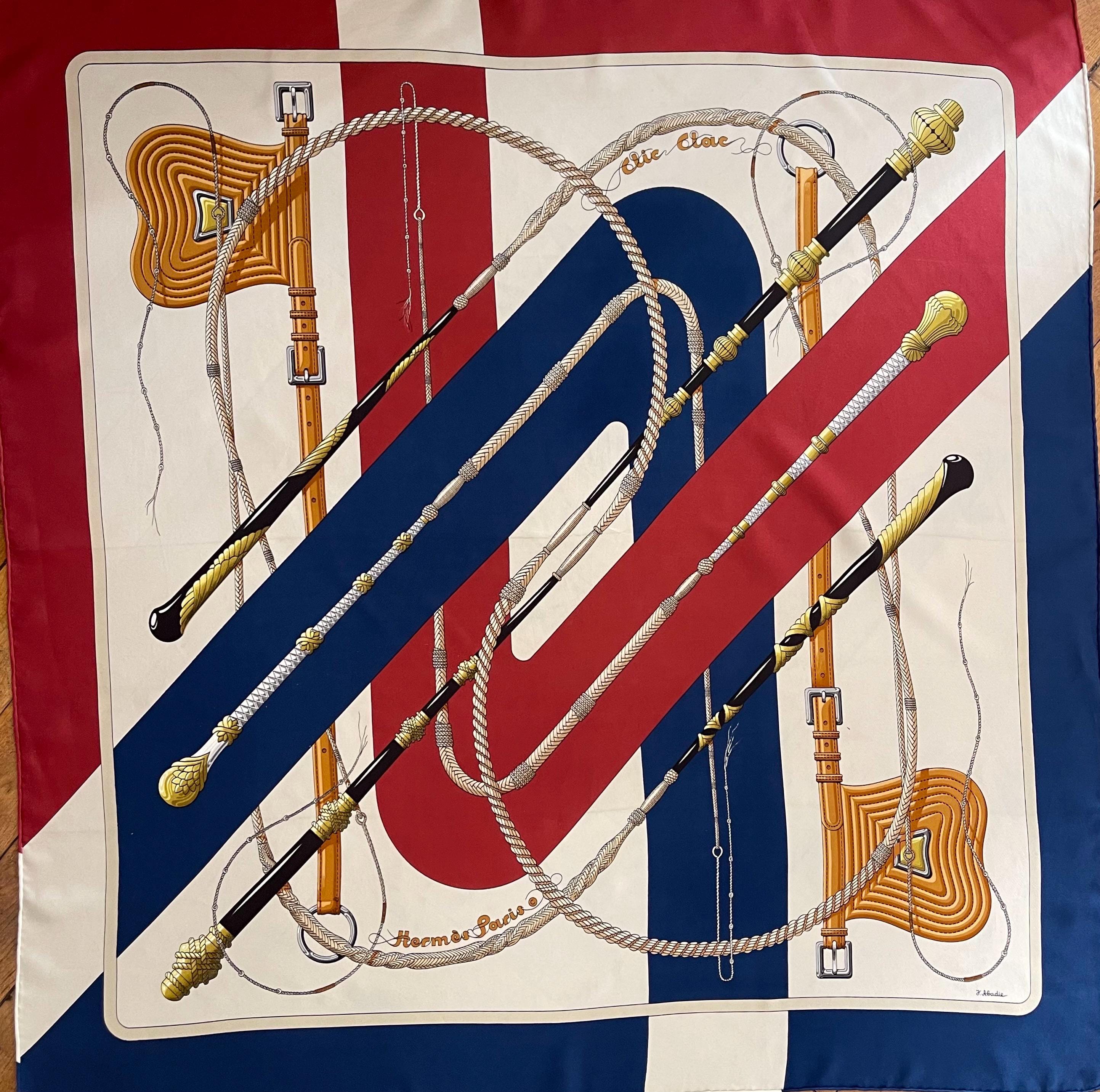 Hermes Clic Clac Scarf - Etsy