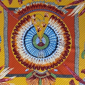 Hermes Brazil Scarf - Etsy