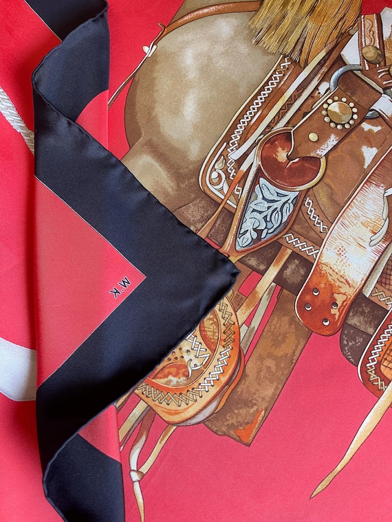 HERMÈS Scarf « mon Petit CHEVAL MEXICAIN » 2009 - Etsy