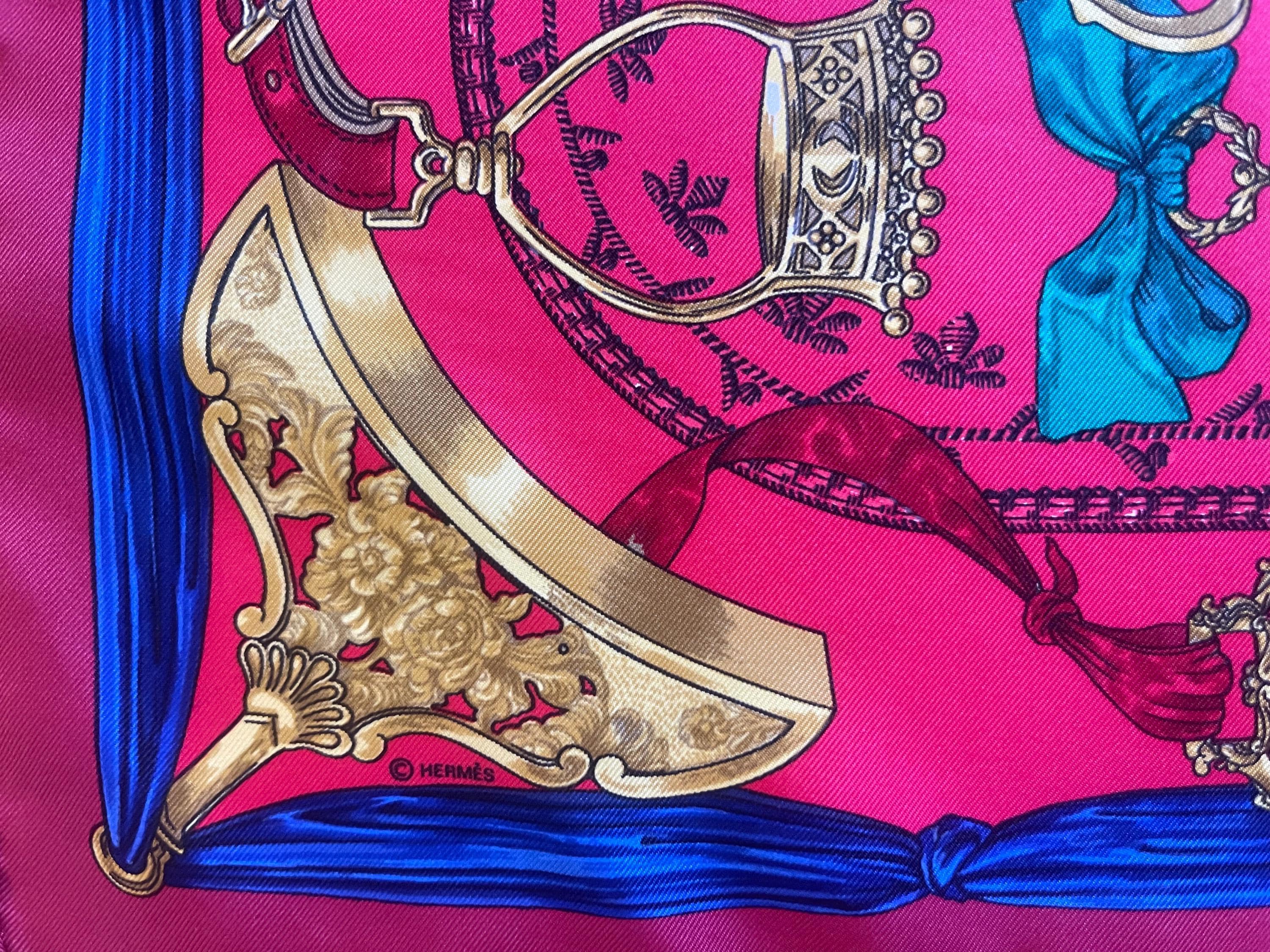 HERMÈS Silk Scarf « ÉTRIERS » 1964 - Etsy