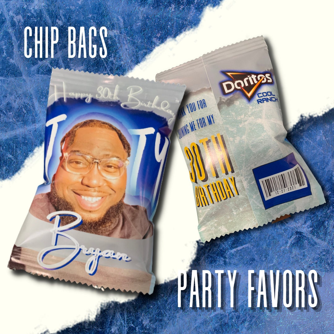 Custom Chip Bags Etsy