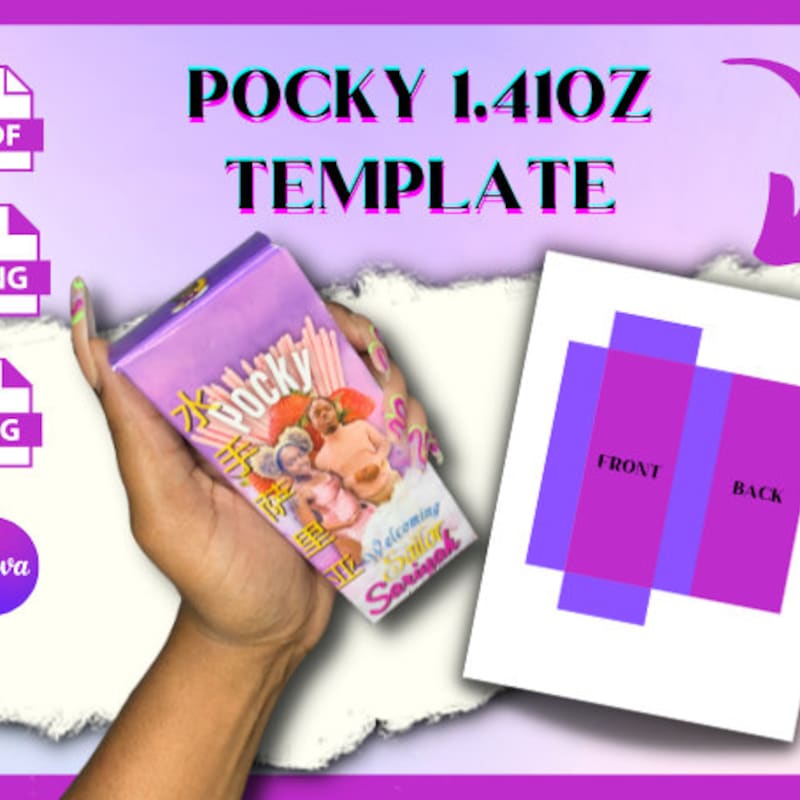 Pocky Sticker Pocky Sticker - Etsy