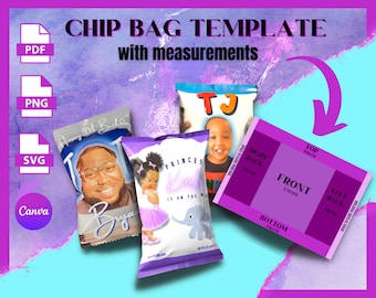 Chip Bag Template