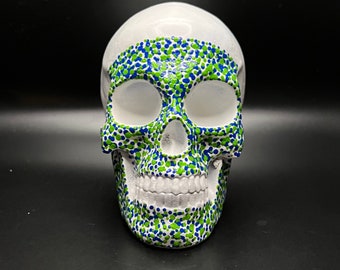 Masque bleu et vert (petit)