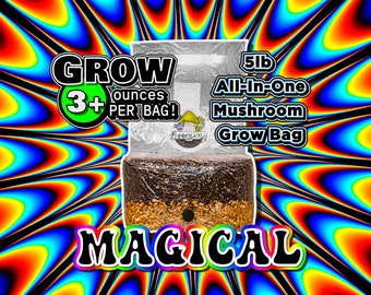 The Magical 5lb All-In-One Mushroom Grow Bag