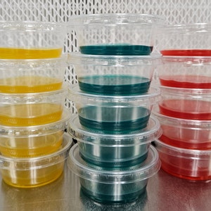 3.25oz//70mm PDY Colored Agar Cup 15 pack