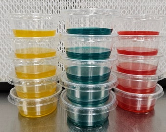 3.25oz//70mm PDY Colored Agar Cup 15 pack