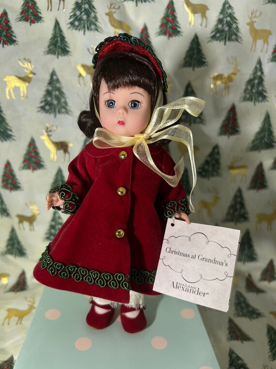 Christmas Tree Christmas Collectible Dolls Madame Alexander
