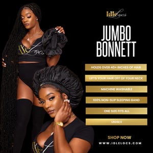 Jumbo Bonnet For Long Hair