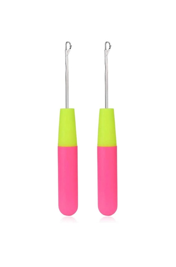 2 Crochet Needle for Braiding Etsy