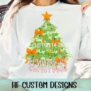 Tennessee Christmas png, bloemenkerst png, chinoiseriekerstboom, preppy kerst, trendy png-kerst, commercieel gebruik