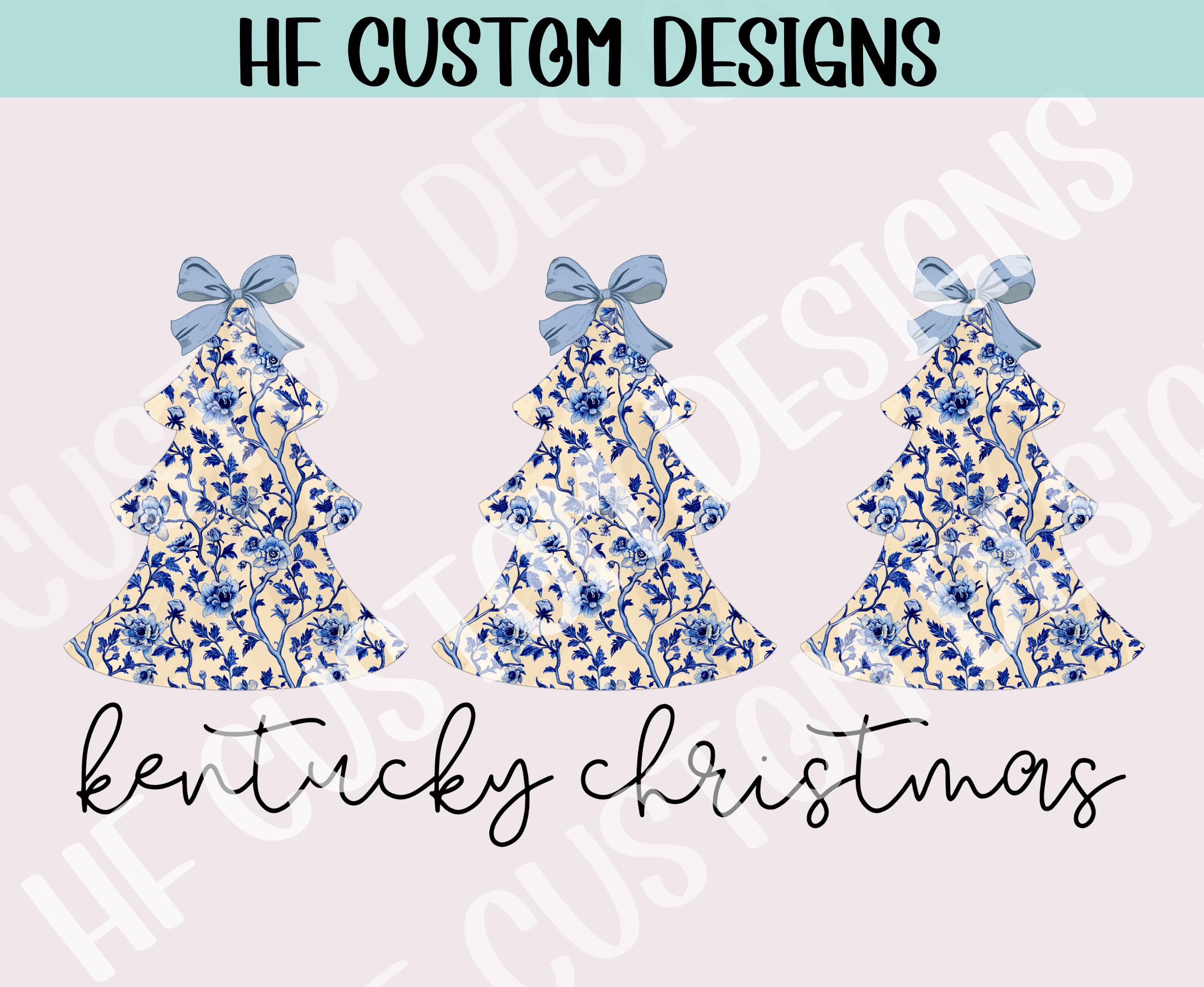Kentucky Christmas Png, Toile Christmas PNG, Preppy Christmas, Trendy Christmas png design, Chinoiserie christmas, commercial use