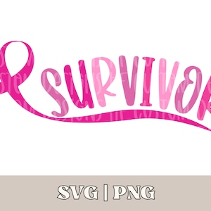 Breast cancer svg | Breast cancer awareness png | Breast cancer survivor png | Breast cancer sublimation design | Pinktober png