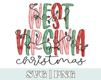 West virginia png, west virginia christmas svg, west virginia christmas svg, west virginia svg, west virginia shirt design, christmas png