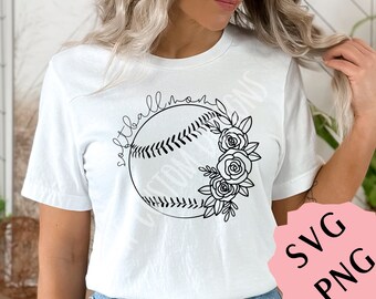 Softbal moeder svg, Softbal moeder png | Softbal svg | Softbal shirt png