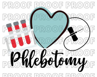 Phlebotomy PNG SVG Image | Phlebotomy Sublimation Design | Phlebotomist Sublimation Design