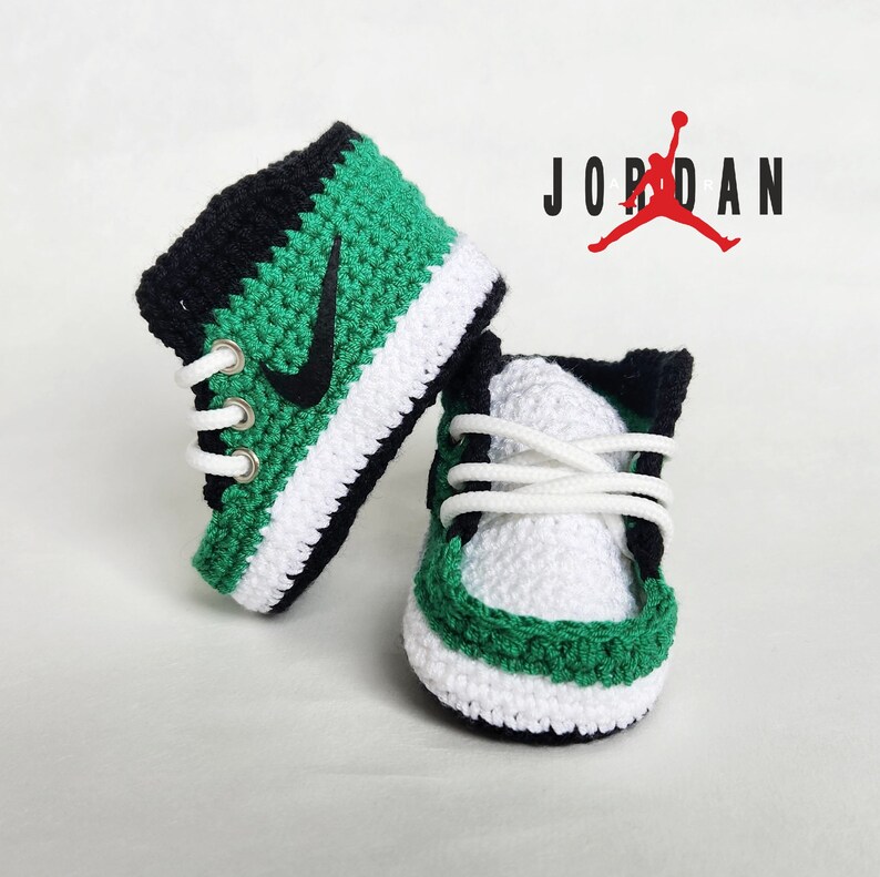 Baby Girl Shoe Newborn Shoe Knit Baby Jordan Baby Sneaker Etsy