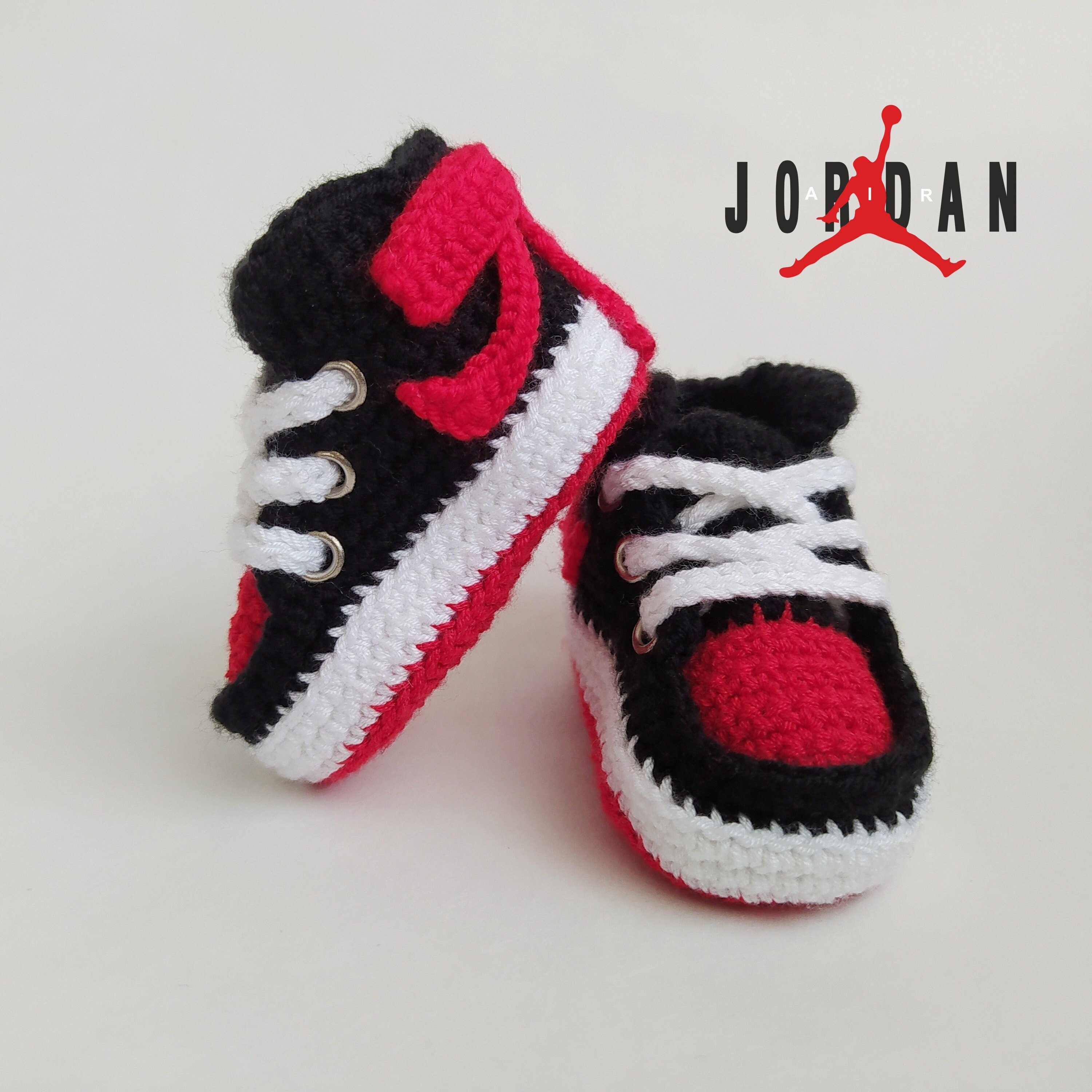 Crochet Baby Jordan Shoes Baby 