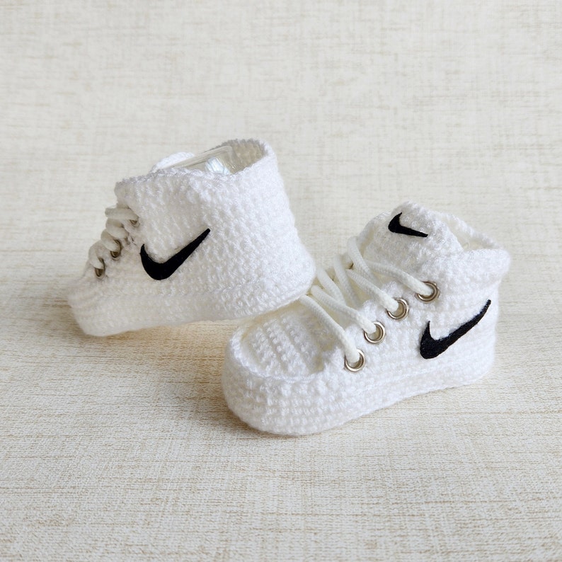 Baby Girl Shoe Newborn Shoe Knit Baby Jordan Baby Sneaker Etsy
