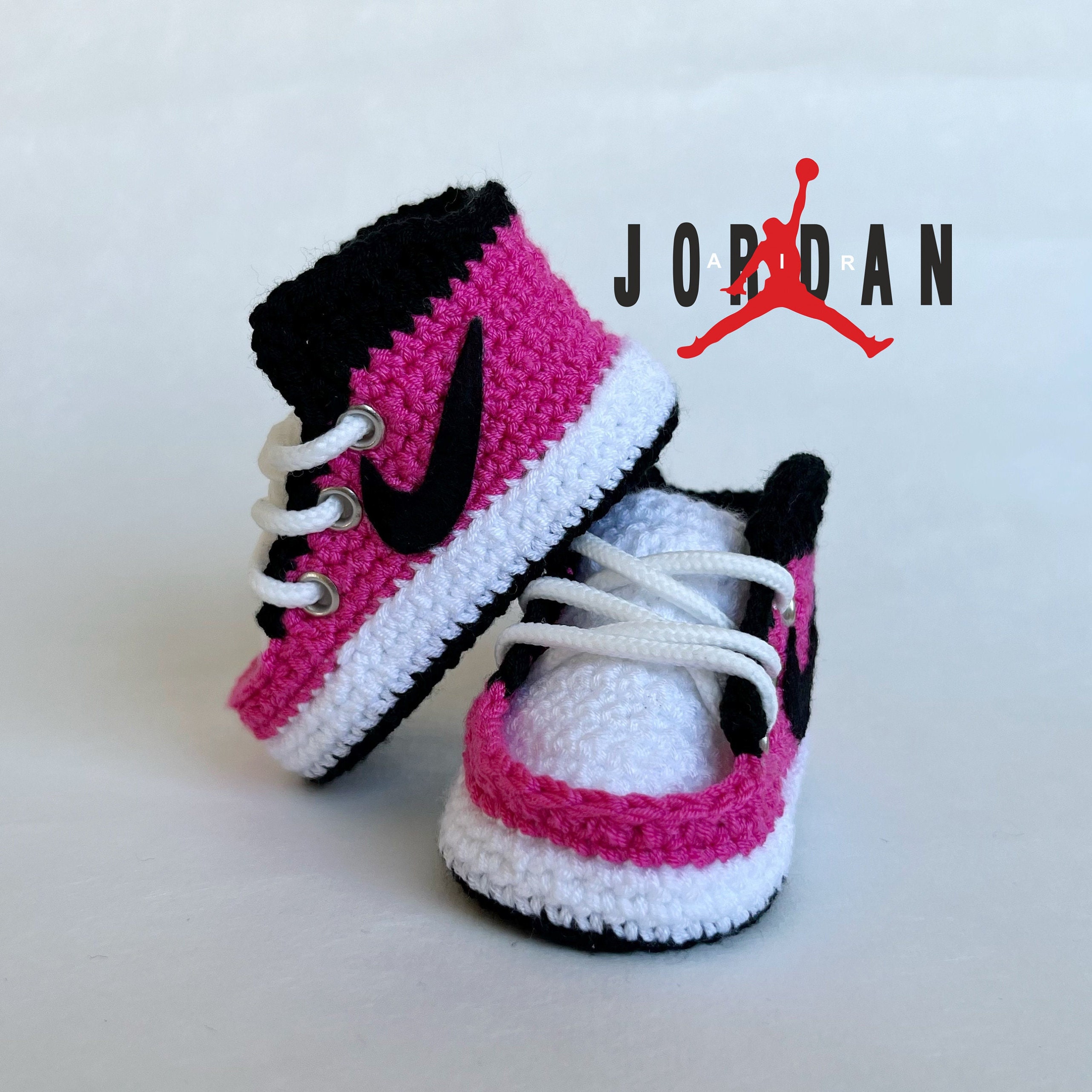 infant girl jordan crib shoes