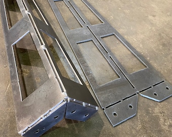 Metal Coffee Table Leg DXF file for CNC Laser Plasma Cutting, Metal Fabrication