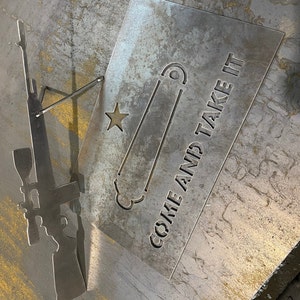 Come&Takeit + Bipod rifle CNC PLASMA FILE (dxf)