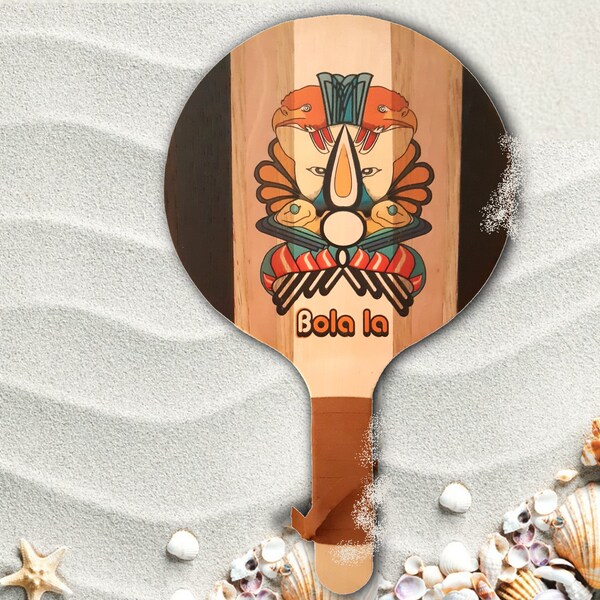 Surprise with Elegant Wooden Beach Rackets. Customizable and Fun Gift for Everyone! #OriginalGift - Eagle Jag