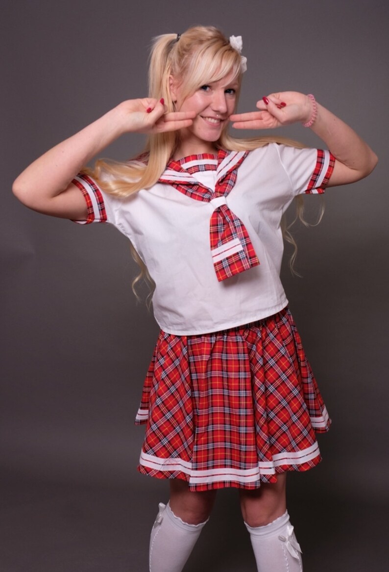 Japanese School Uniform Black Etsy